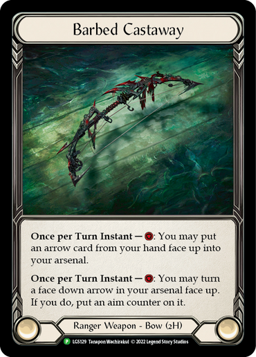 Barbed Castaway [LGS129] (Promo)  Cold Foil