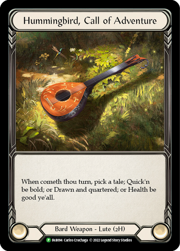 Hummingbird, Call of Adventure [FAB094] (Promo)  Cold Foil