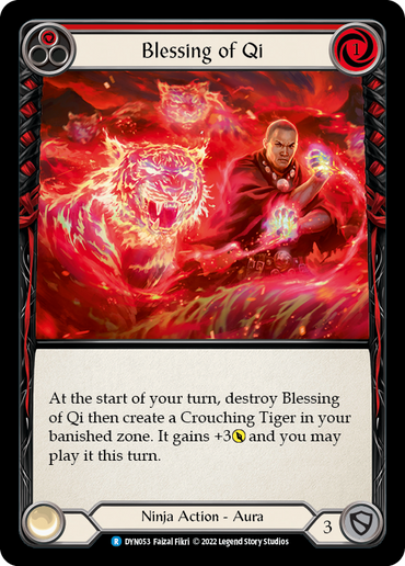 Blessing of Qi (Red) [DYN053] (Dynasty)