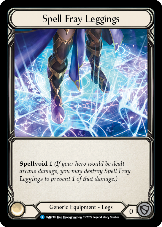 Spell Fray Leggings [DYN239] (Dynasty)  Rainbow Foil