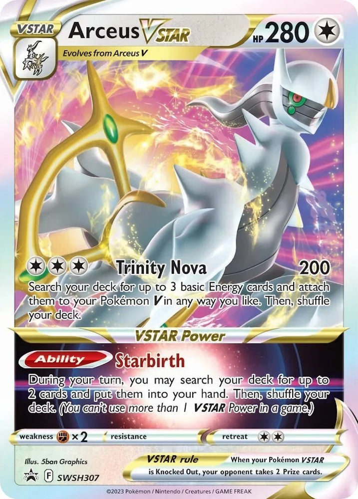 Arceus VSTAR (SWSH307) [Sword & Shield: Black Star Promos]