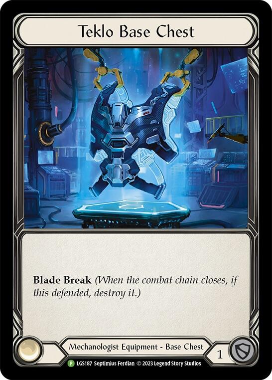 Teklo Base Chest [LGS187] (Promo)  Cold Foil