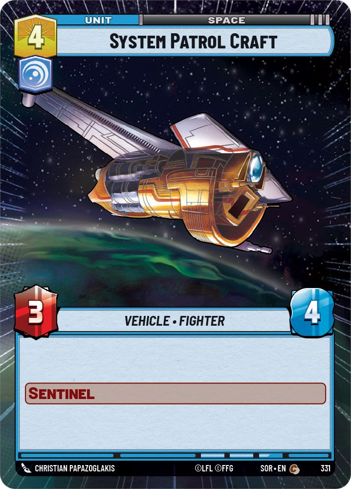 System Patrol Craft (Hyperspace) (331) [Spark of Rebellion]