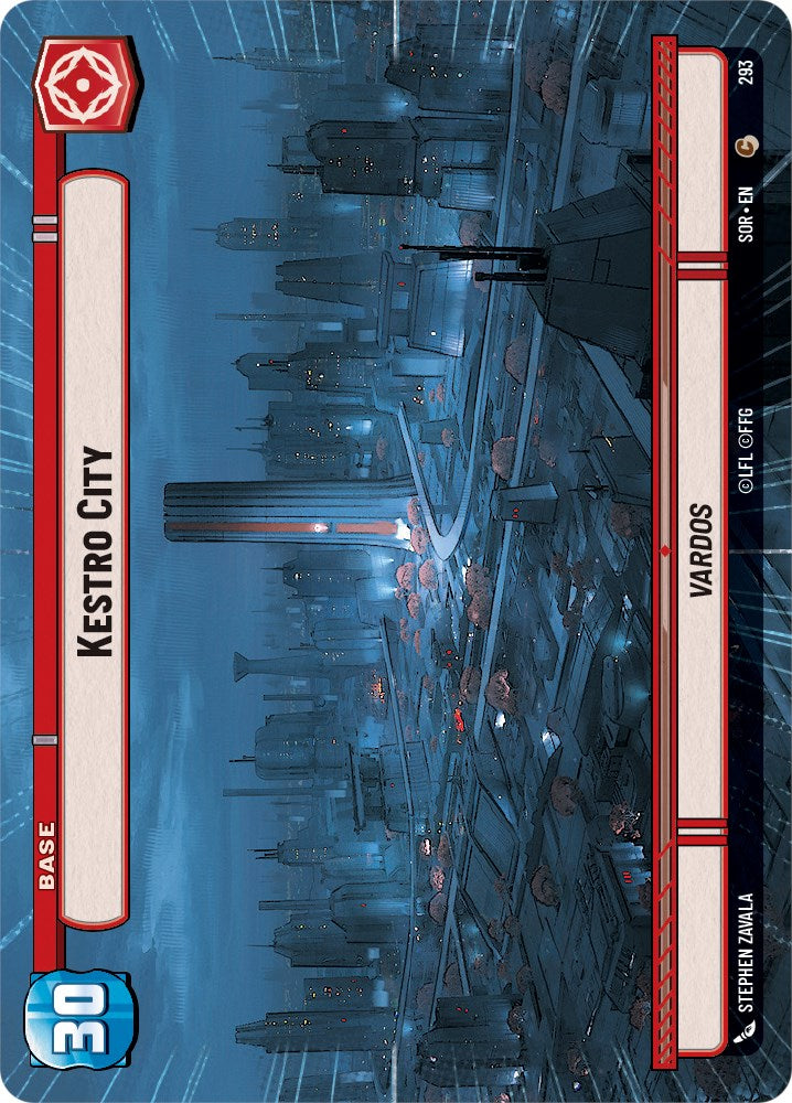 Kestro City // Shield (Hyperspace) (293 // T04) [Spark of Rebellion]