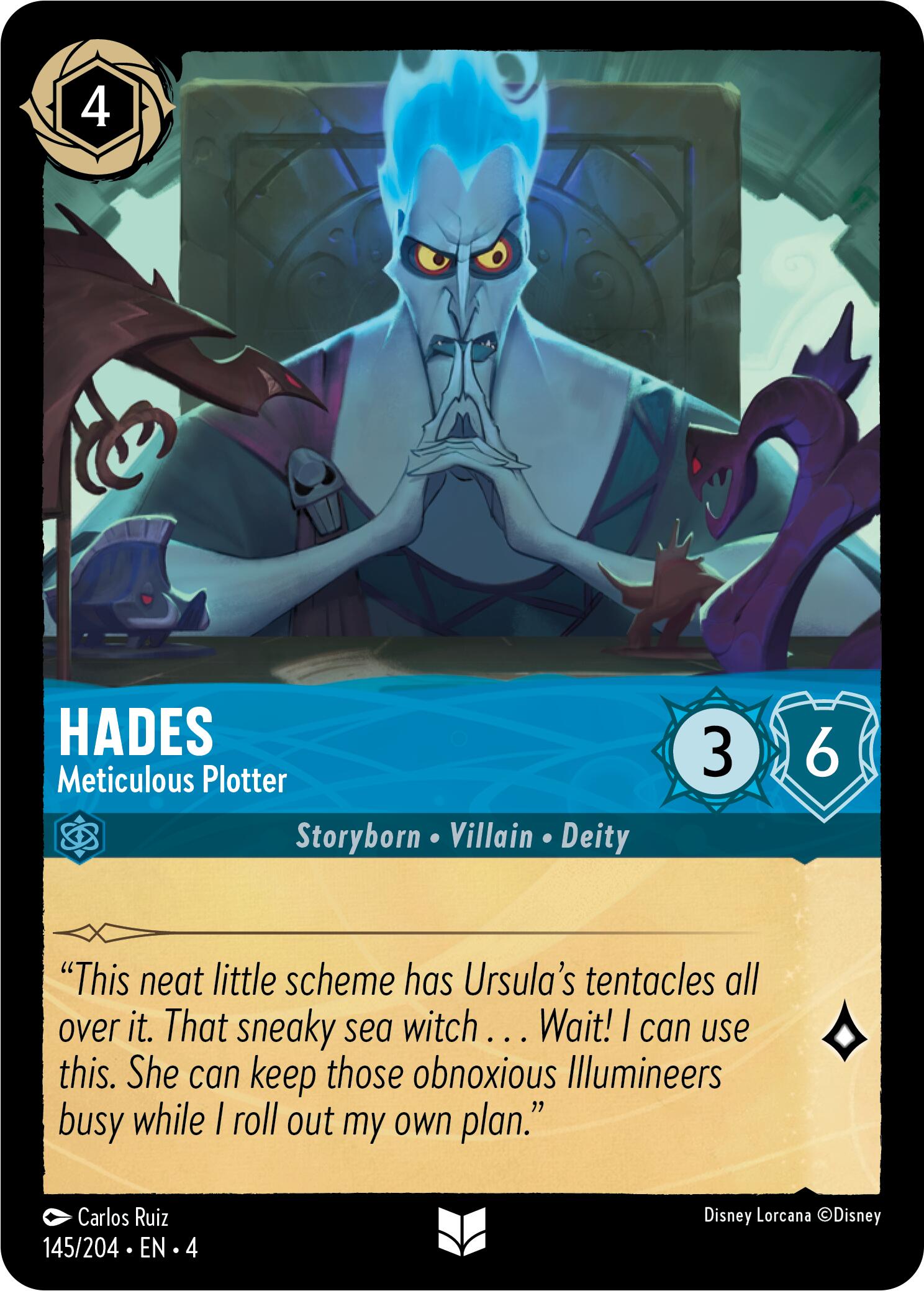Hades - Meticulous Plotter (145/204) [Ursula's Return]