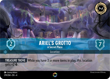 Ariel's Grotto - A Secret Place (Enchanted) (219/204) [Ursula's Return]