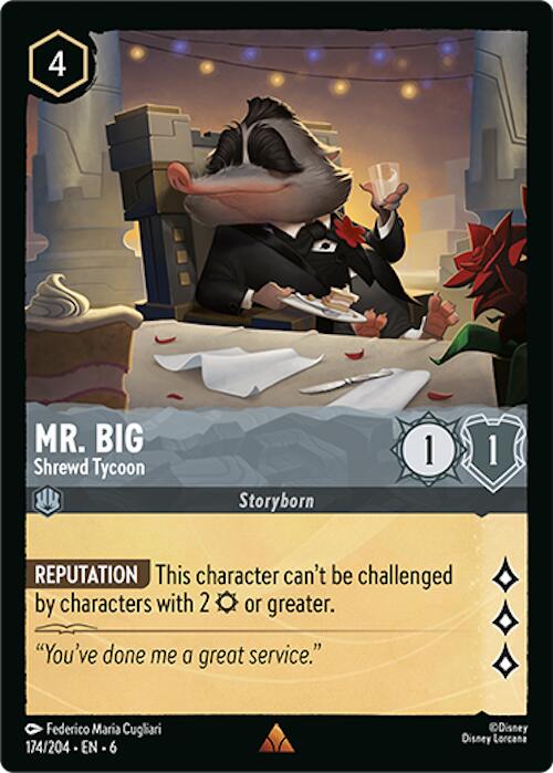 Mr. Big - Shrewd Tycoon (174/204) [Azurite Sea]