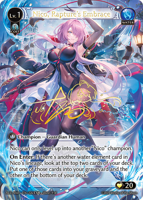 Nico, Rapture's Embrace (CSR) (226) [Alchemical Revolution Alter Edition]