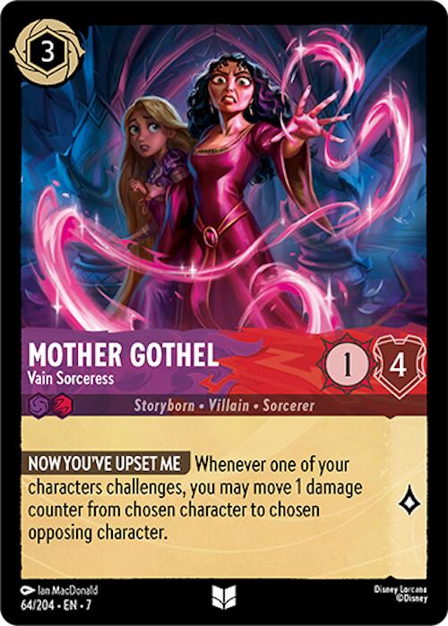 Mother Gothel - Vain Sorceress (64/204) [Archazia's Island]