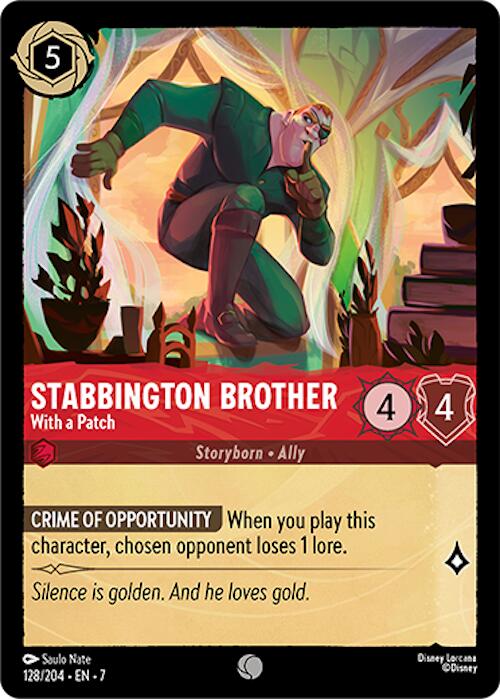 Stabbington Brother - With a Patch (128/204) [Archazia's Island]