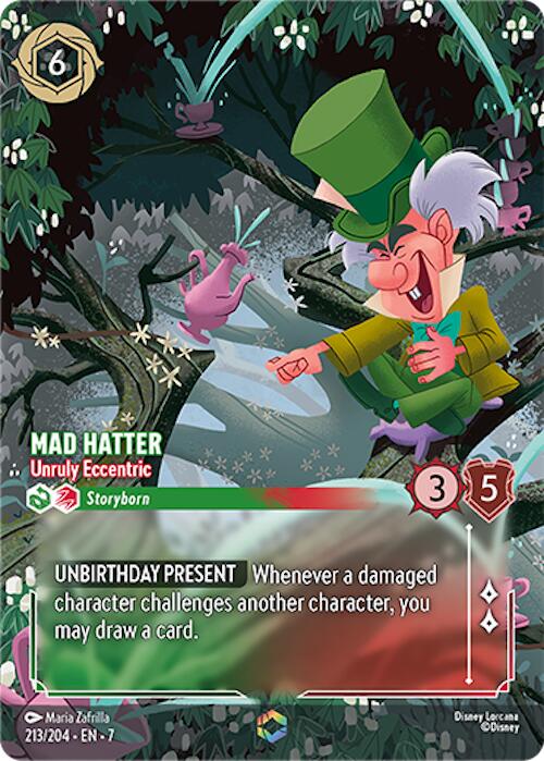 Mad Hatter - Unruly Eccentric (Enchanted) (213/204) [Archazia's Island]