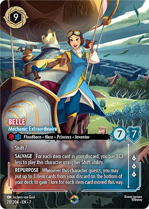 Belle - Mechanic Extraordinaire (Enchanted) (217/204) [Archazia's Island]