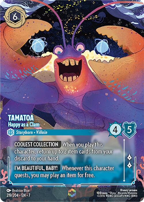 Tamatoa - Happy as a Clam (Enchanted) (219/204) [Archazia's Island]