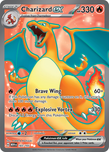 Charizard ex (183/165) [Scarlet & Violet 151]