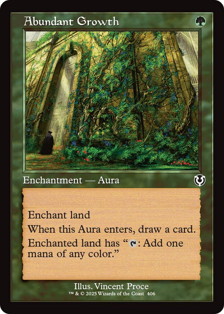 Abundant Growth (Retro Frame) [Innistrad Remastered]