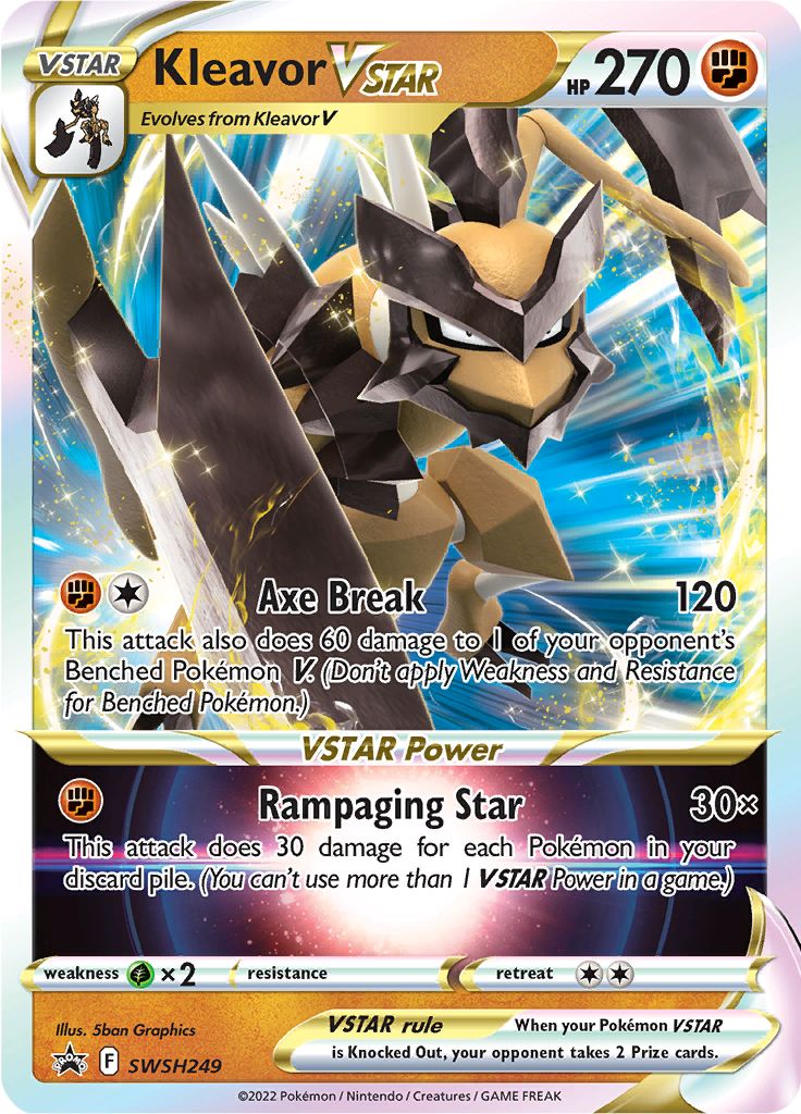 Kleavor VSTAR (SWSH249) (Jumbo Card) [Sword & Shield: Black Star Promos]