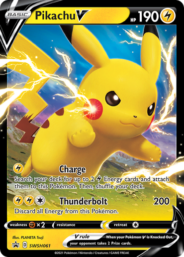 Pikachu V (SWSH061) [Sword & Shield: Black Star Promos]