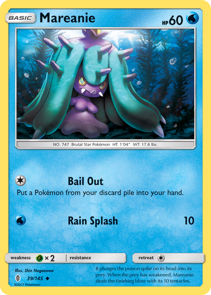 Mareanie (39/145) [Sun & Moon: Guardians Rising]