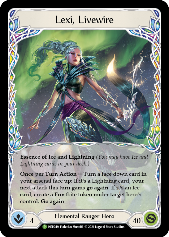 Lexi, Livewire [HER049] (Promo)  Rainbow Foil