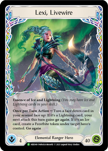 Lexi, Livewire [HER049] (Promo)  Rainbow Foil