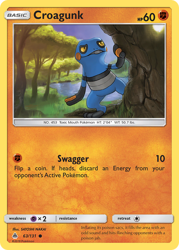 Croagunk (63/131) [Sun & Moon: Forbidden Light]