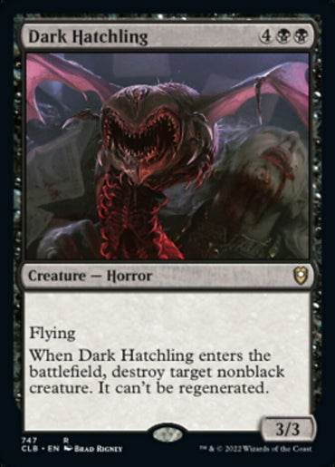 Dark Hatchling [Commander Legends: Battle for Baldur's Gate]