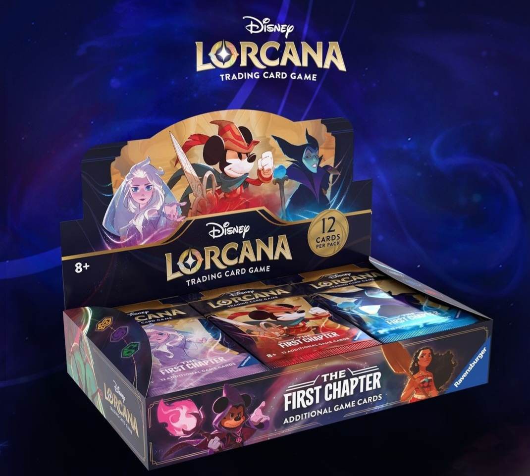 Disney Lorcana: The First Chapter Booster Display