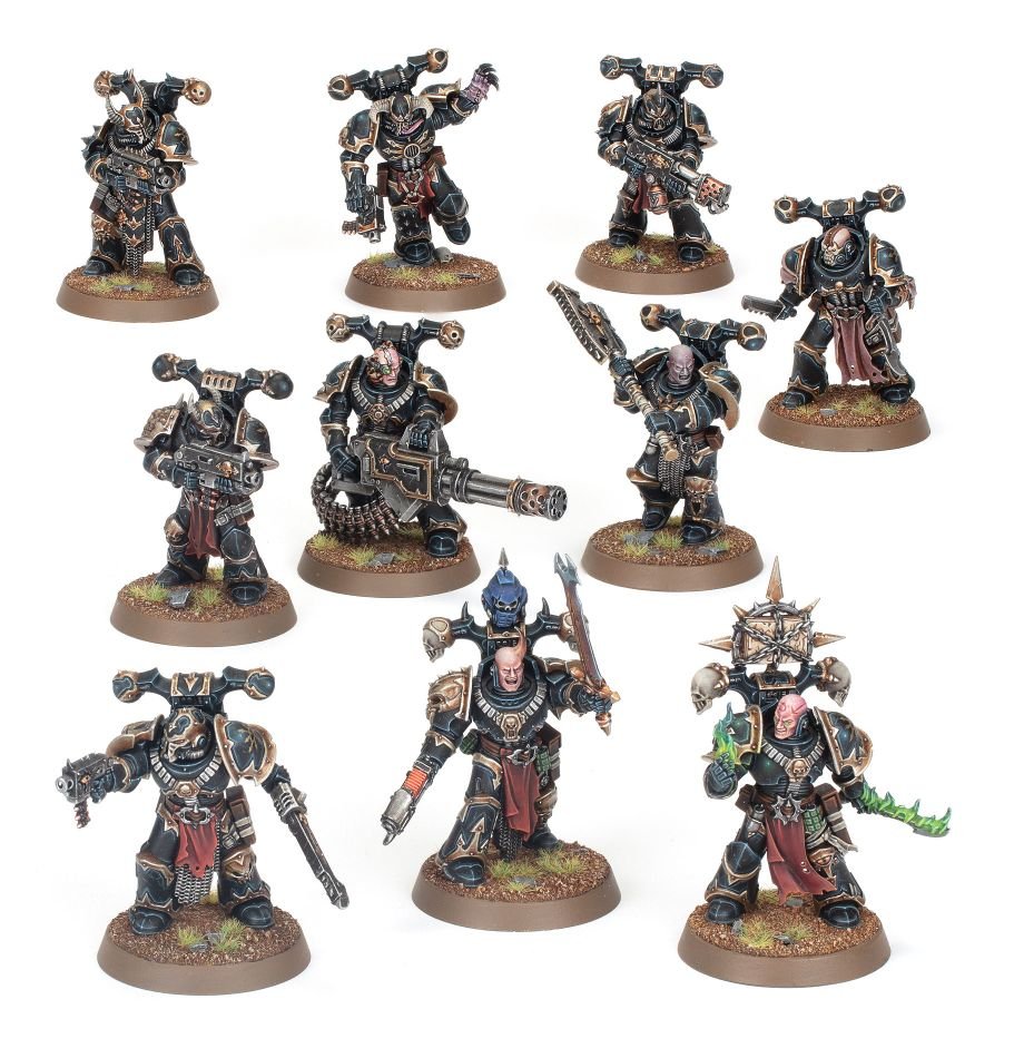 Warhammer 40k Chaos Space Marines Legionaries