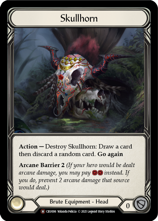 Skullhorn [U-CRU006] (Crucible of War Unlimited)  Unlimited Rainbow Foil