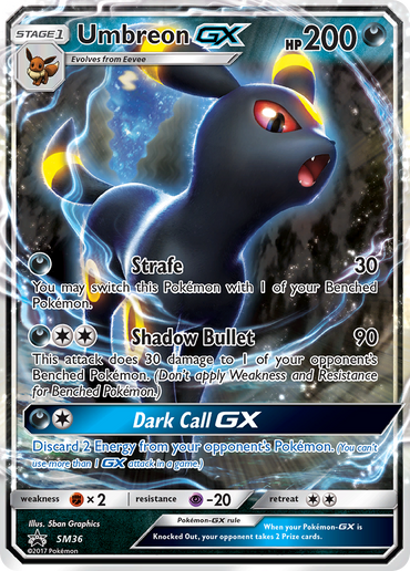 Umbreon GX (SM36) [Sun & Moon: Black Star Promos]