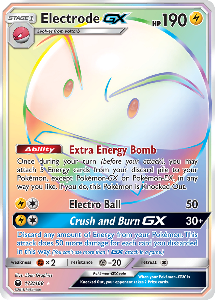 Electrode GX (172/168) [Sun & Moon: Celestial Storm]