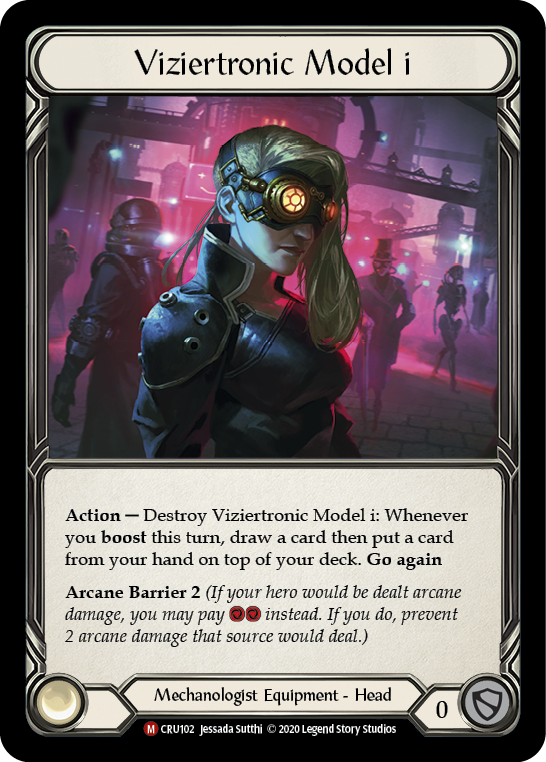 Viziertronic Model i [CRU102] (Crucible of War)  1st Edition Normal