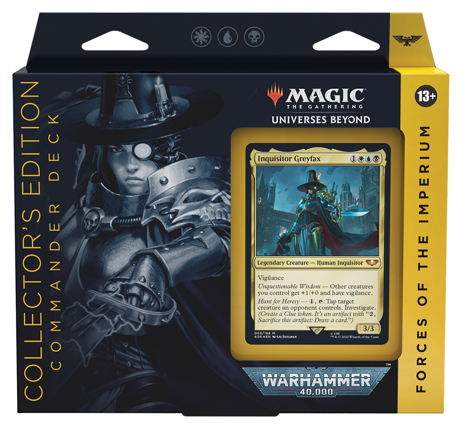 Warhammer 40,000 - Commander Deck (Forces of the Imperium - Collector's Edition)