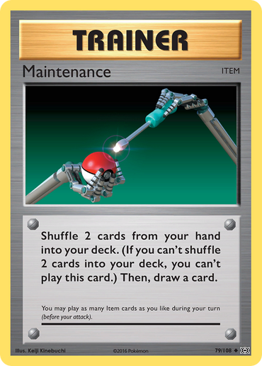 Maintenance (79/108) [XY: Evolutions]