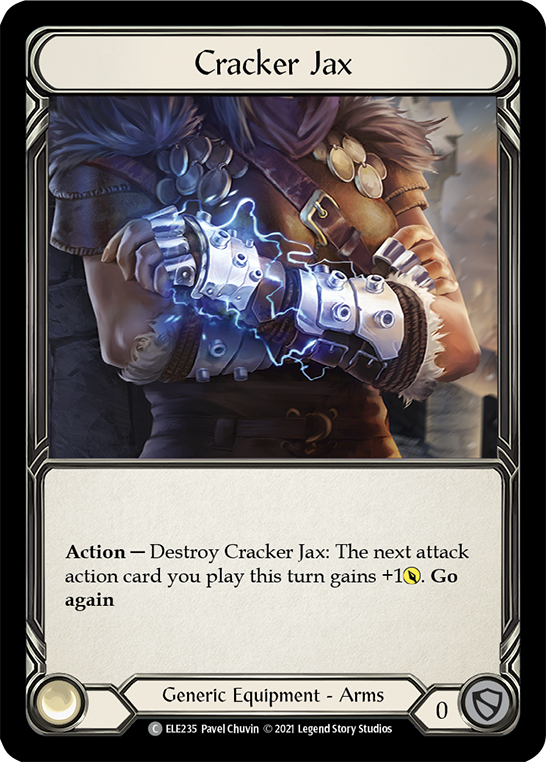 Cracker Jax [ELE235] (Tales of Aria)  1st Edition Cold Foil