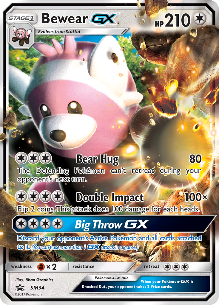 Bewear GX (SM34) [Sun & Moon: Black Star Promos]